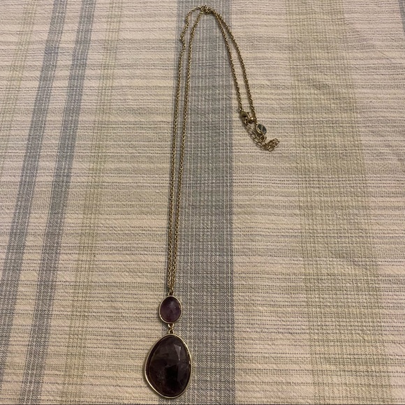 Talbots Long Pendent Necklace - Picture 6 of 10